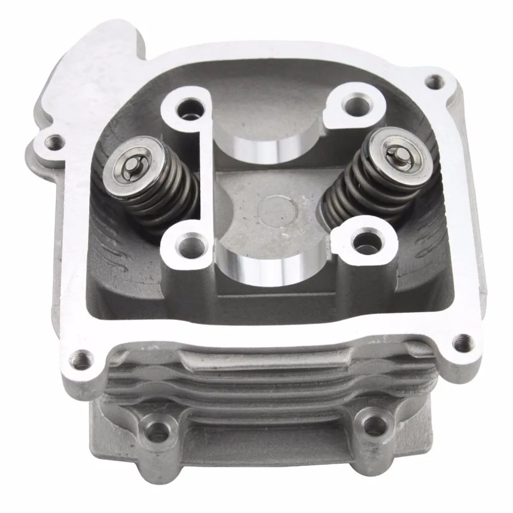 

GOOFIT Cylinder Head with Valve for 4 Stroke GY6 49cc 50cc Scooter Moped 139QMA 139QMB Engine Part Group-98