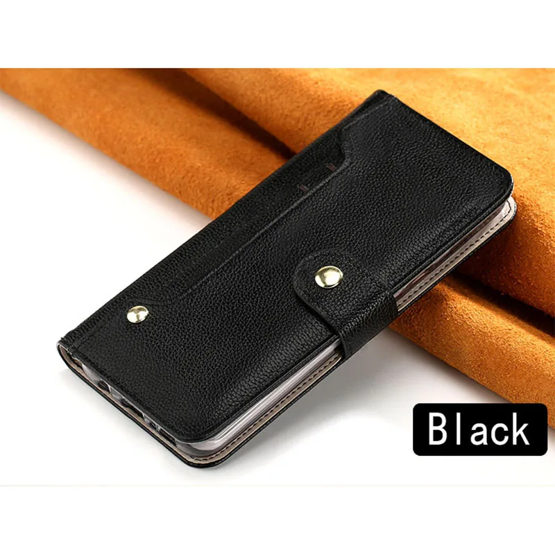 Чехол для телефона для Xiao mi Pocophone F1 mi 5S 6 8 A1 A2 Max 2 3 mi x 2 2S полиуретановая дамская сумочка для Red mi Note 4A 4X4 Pro 5 Plus кошелек - Цвет: Black