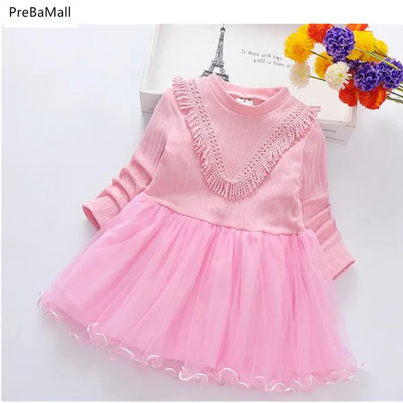 Baby Girl Dresses 2019 Spring Girls Pleated Dresses Children Princess Dress Yarn Fower Cotton Clothing 2-8Y E0009 Baby Girl Dresses 2019 Spring Girls Pleated Dresses Children Princess Dress Yarn Fower Cotton Clothing 2-8Y E0009