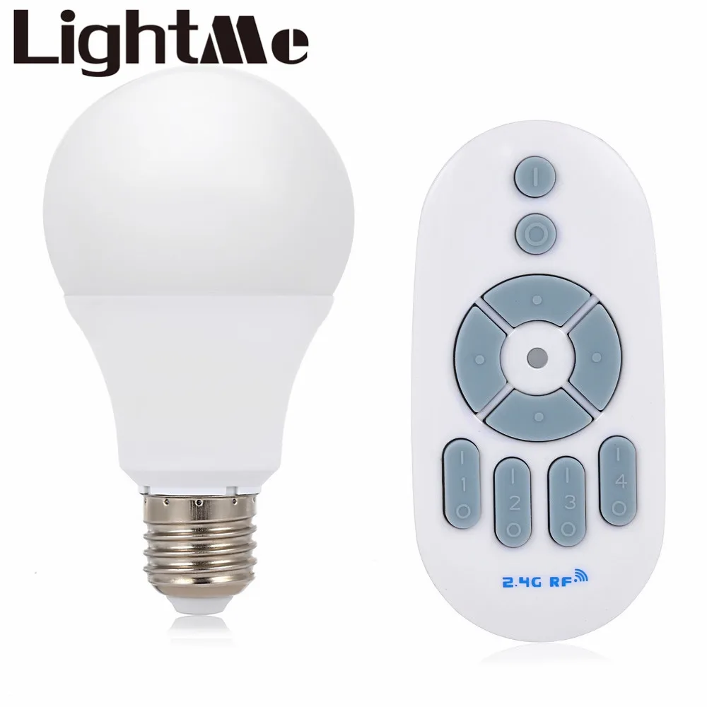 Wireless Dimming LED Bulb Light LED Bulb Lamps E27 AC 200 240V Light