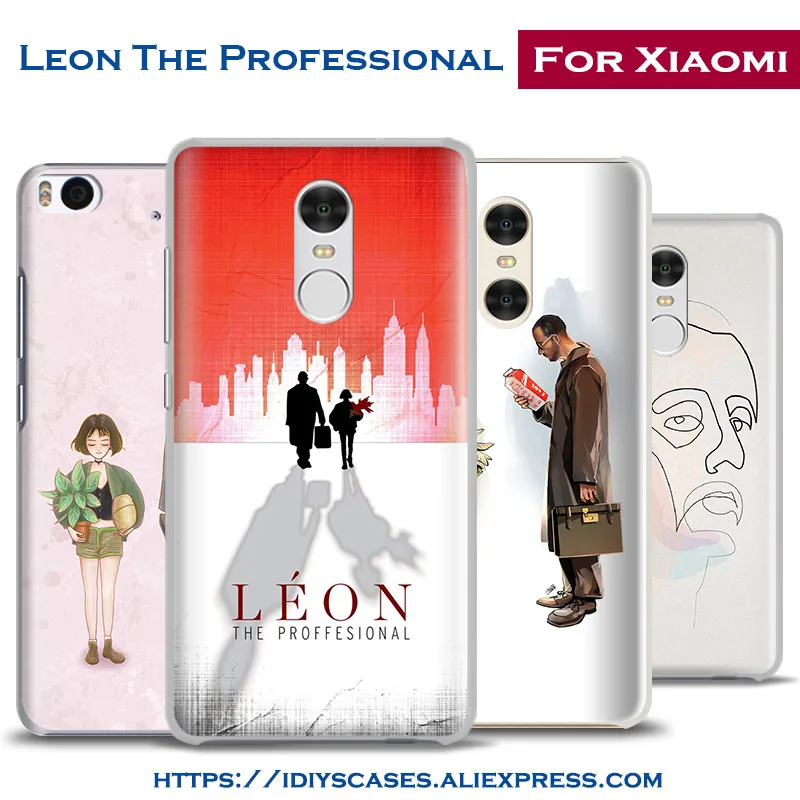 

Leon The Professional Film Phone Case Shell Cover For Xiaomi Redmi Note 2 3 4 4X 5A 5 Pro Mi 4 5 5S Plus 5X 6 MiA1 Minote 2 3