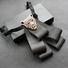 Леопардовый галстук-бабочка для женщин и мужчин, Свадебные вечерние бабочки для жениха, мужские галстуки для жениха, мужские галстуки для жениха