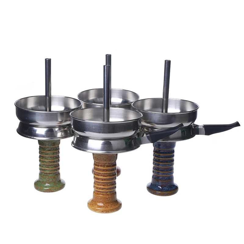 Smoking Dogo Ceramic Hookah Bowl With Chimney Bowl Heigh 11cm Bowl