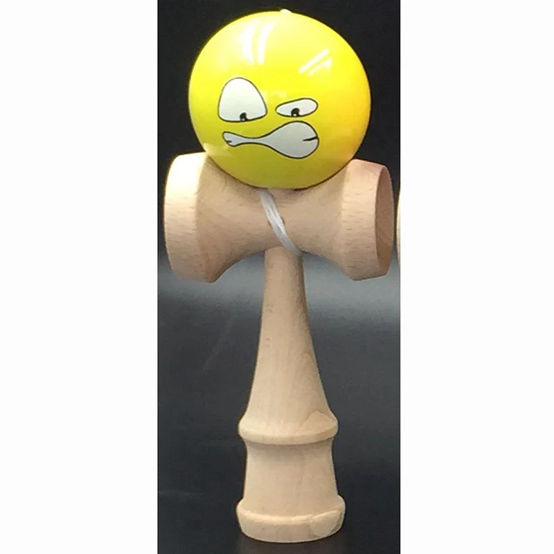 Шар kendama с героями мультфильмов, меч кендама, Профессиональная деревянная игрушка, умение жонглировать, игрушка для игры в подарок для взрослых и детей 6 см