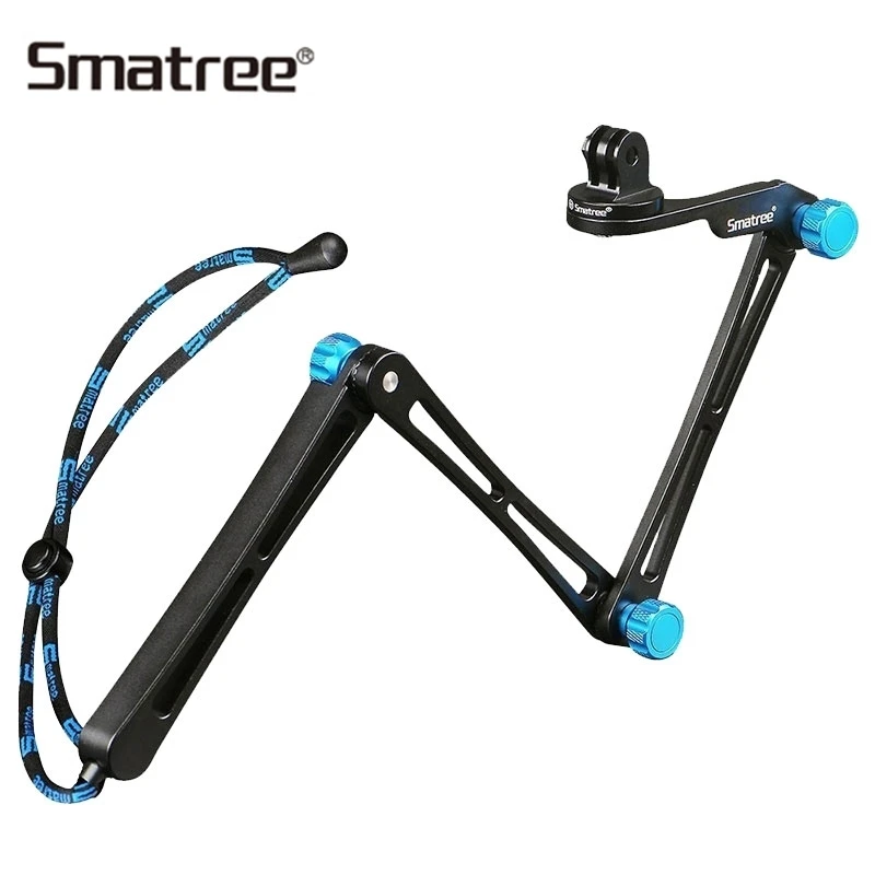 Smatree SmaPole алюминиевый монопод для GoPro Hero 7/6/5/4/3 +/3/2/1/серия (синий 5 9 &quot-19 3&quot) X1
