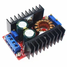 80 Вт автомобильный регулятор напряжения Автоматическое подъемное напряжение Постоянный ток модуль постоянного напряжения зарядный Модуль 10-35 поворот 1-35 в