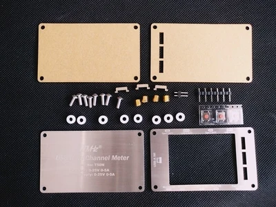 T50N двойной цветной экран USB напряжение и сила тока-измеритель емкости, QC2.0 QC3.0 PD тест - Цвет: Многоцветный