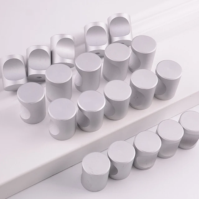 Cheap 20PCS Dia. 18mm Single Hole Small Knob Aluminum alloy Kitchen Furniture knob drawer knob Cheap 20PCS Dia. 18mm Single Hole Small Knob Aluminum alloy Kitchen Furniture knob drawer knob