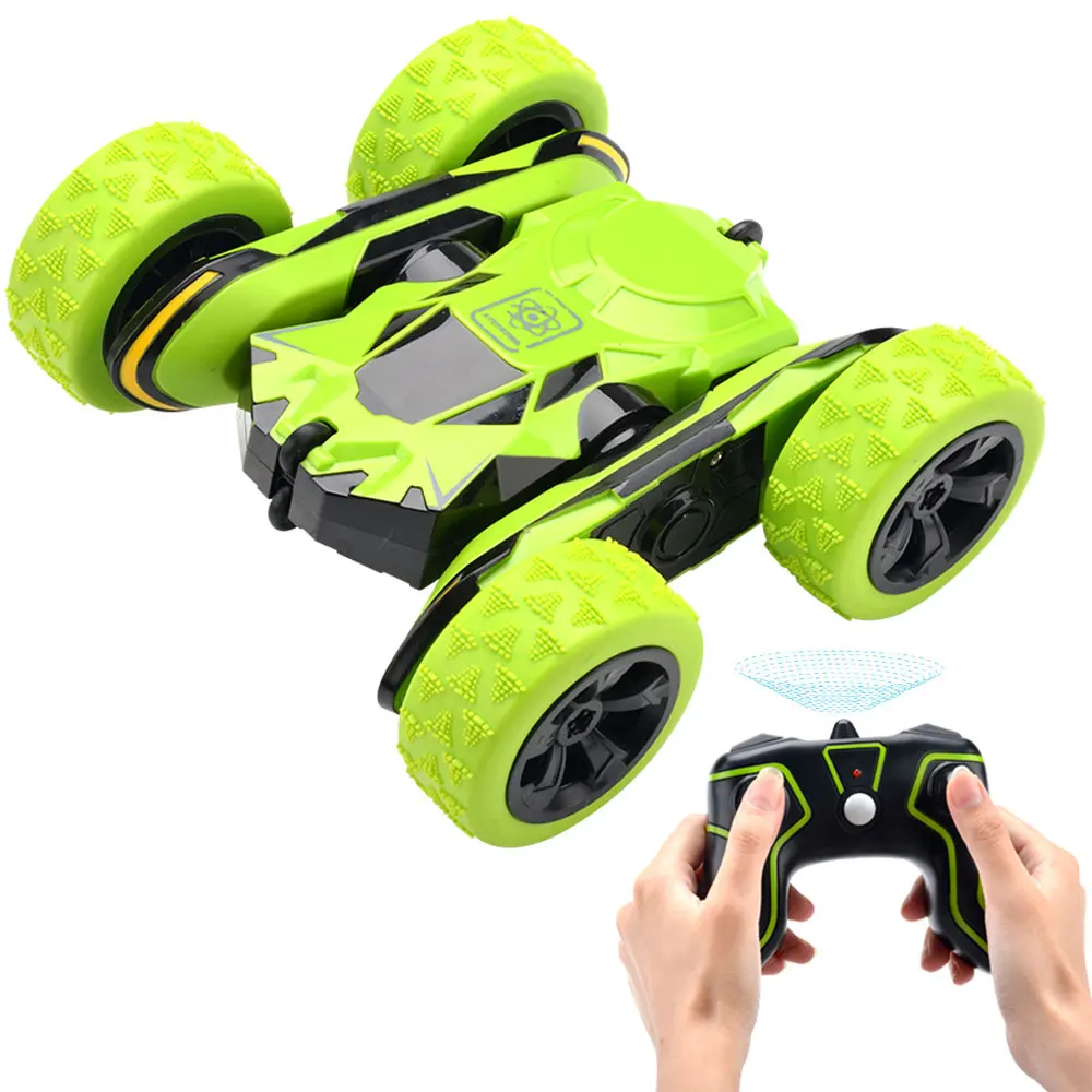 

1/28 RC Stunt Car 2.4GHz Racing slot Cars RC Car Remote Control Off Road Electric Race Double Sided 360 rc car toys for children