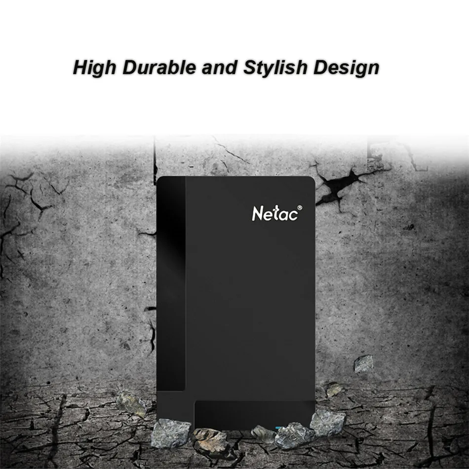 Официальный мобильный жесткий диск Netac 2," HDD 500GB 1 ТБ внешний жесткий диск K218 USB 3,0 жесткий диск для настольного компьютера/ноутбука/ПК/Mac