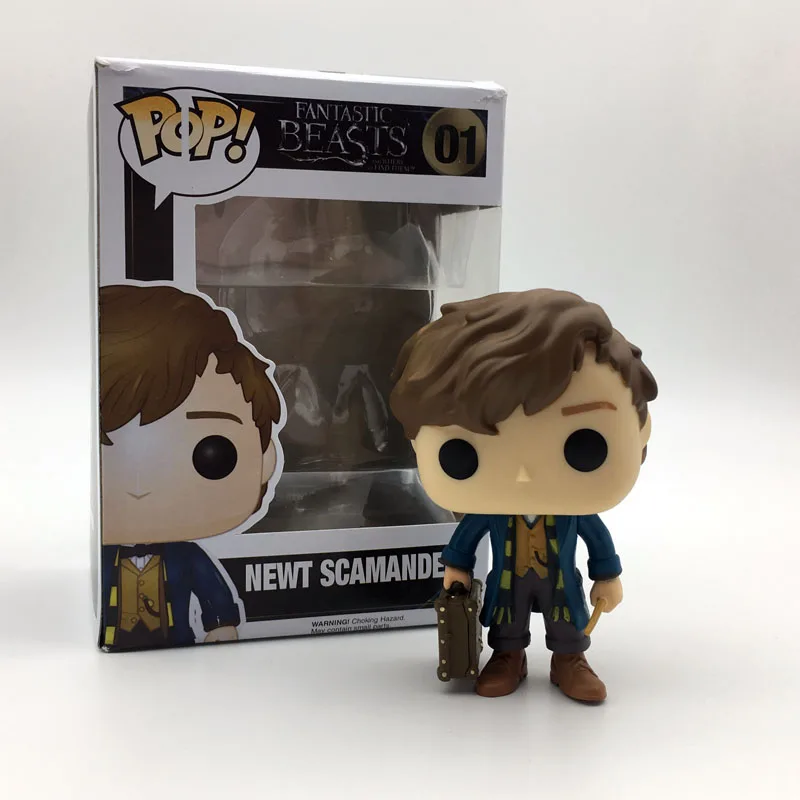 

FUNKO POP Fantastic Beasts and Where to Find Them Newt Scamander 01 Action Figure PVC 10CM Doll Collection Model Toys