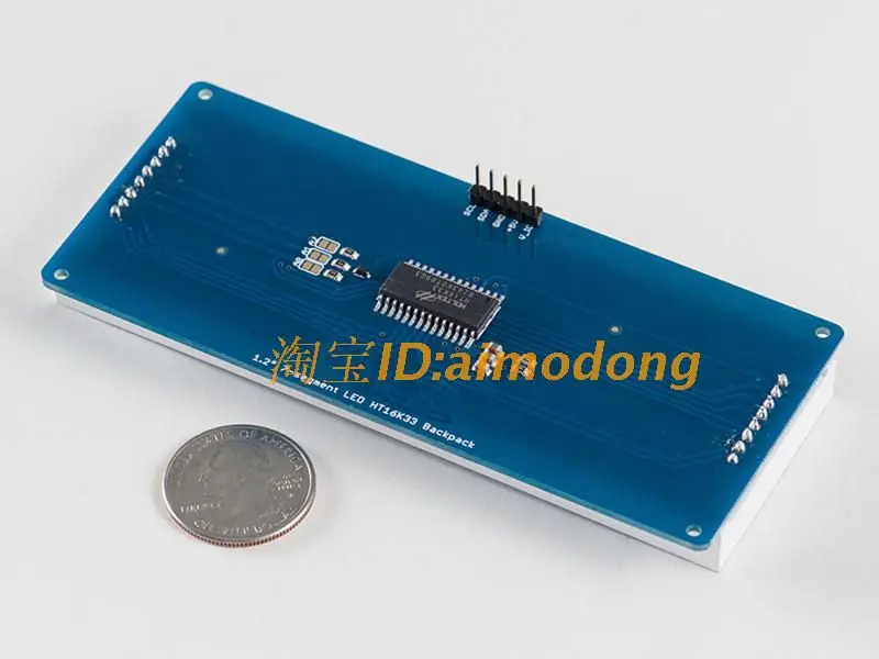 Новый красный 1 2 Ɗ значный 7 семисегментный светодиодный дисплей IIC для