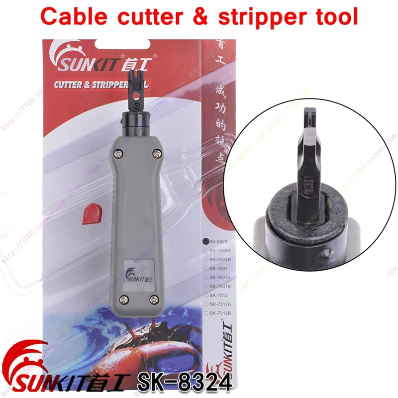 Readstar sunkit sk-8324 Сетевое оборудование и телефон cabke инструмент для сидения провода к терминалу блоки или Вырезать конец провода после прекращено