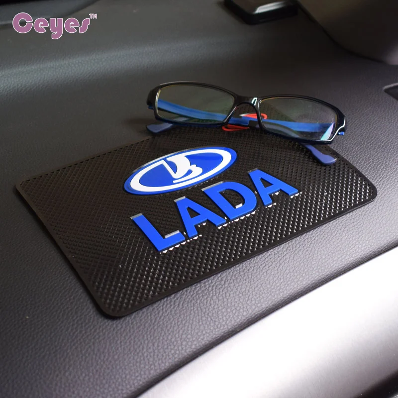 

Ceyes Anti Slip Mat Case For Lada Vesta Niva Kalina Priora Granta Largus Vaz Samara 2110 Car Styling Non-Slip Mat Accessories