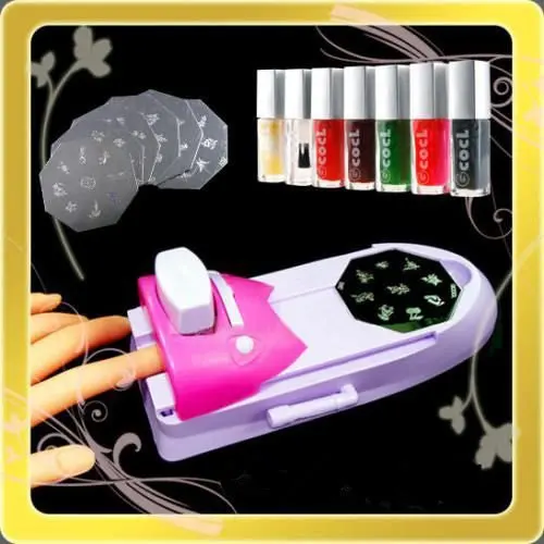 Nail Art Diy Print Pattern Manicure Machine St Set Light Nail Art Sting Acrylic Paint Ideas Portable Printing Machine Review Nails Polish