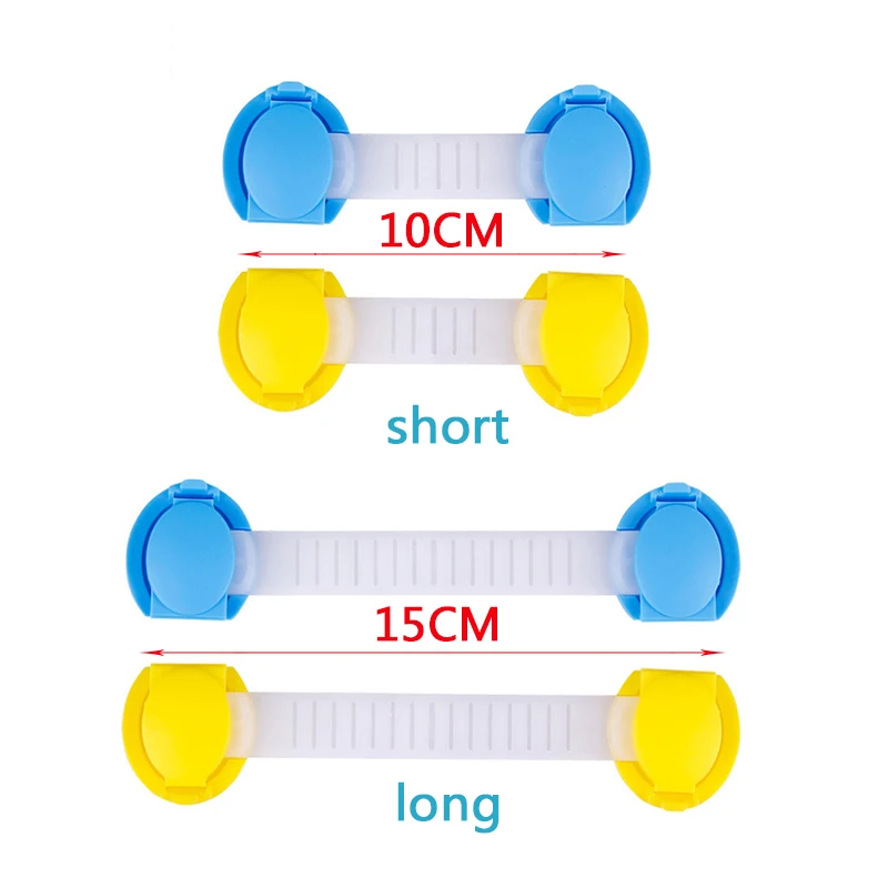 2 قطعة الطفل قفل درج للأمان الطفل سلامة أقفال خزانة و الأشرطة البلاستيك قفل للأطفال خزانة الطفل حماية مانع