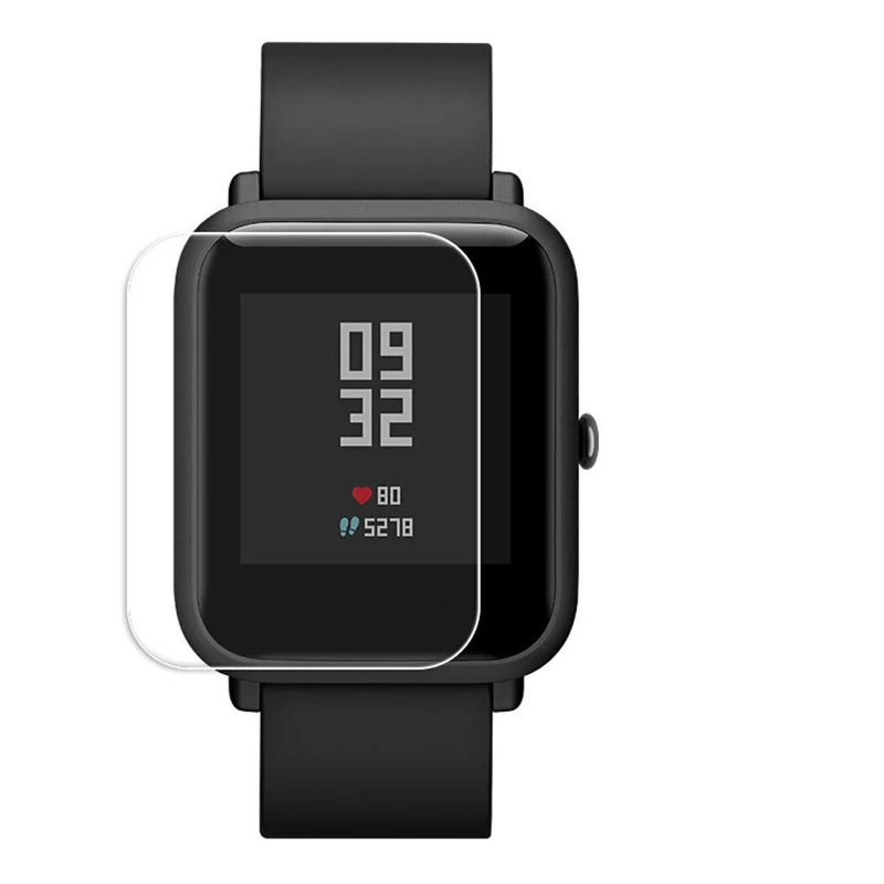 

1/2/5PC Clear Screen Protective Waterproof soft Film For Huami Amazfit Bip Youth Watch High Quality Protector film for Bip