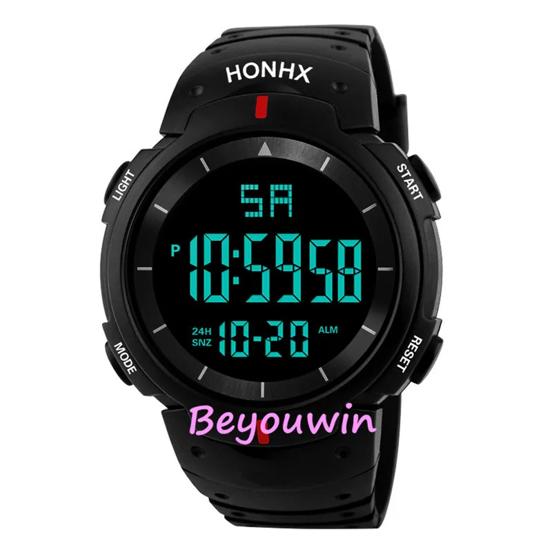 100 шт./лот honhx-720-653 горячие продажи цифровые часы для мужчин обертывание