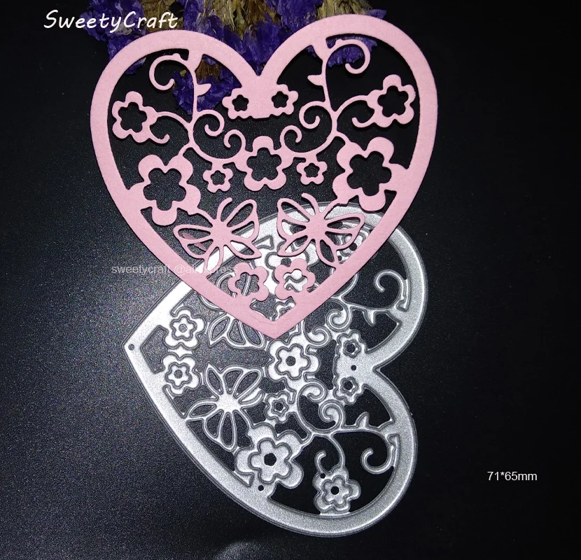 Heart Flower Butterfly Cutting Dies