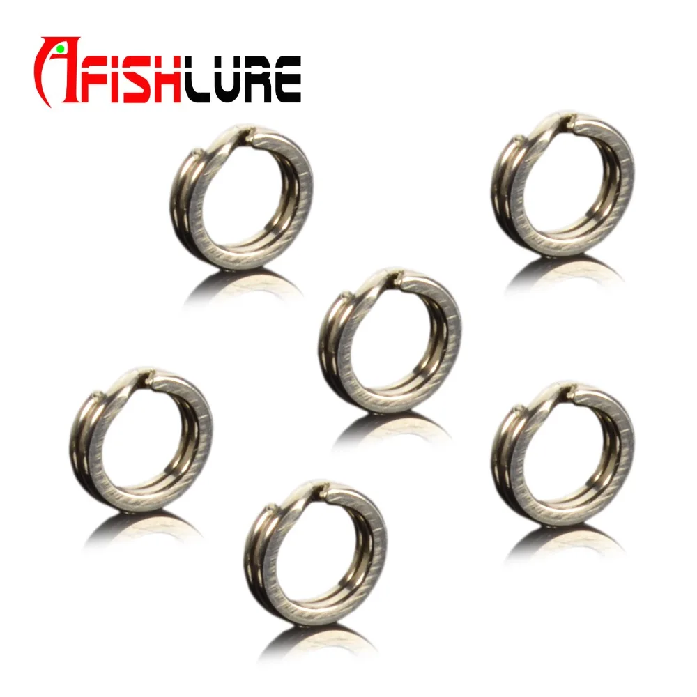 

12 Size 20pcs Fishing Guide Ring Super Strong Double Circle Connection Double Ring DIY Fishing Accessory for Fishing