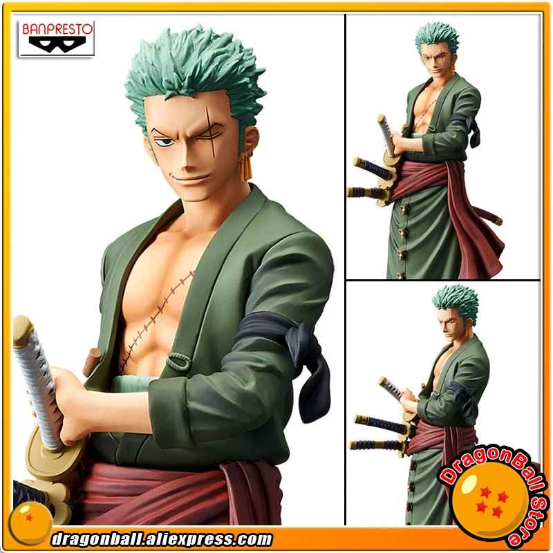 Japan Anime One Piece Original Banpresto Grandista The Grandline Men Collection Figure Roronoa Zoro Action Figures Aliexpress