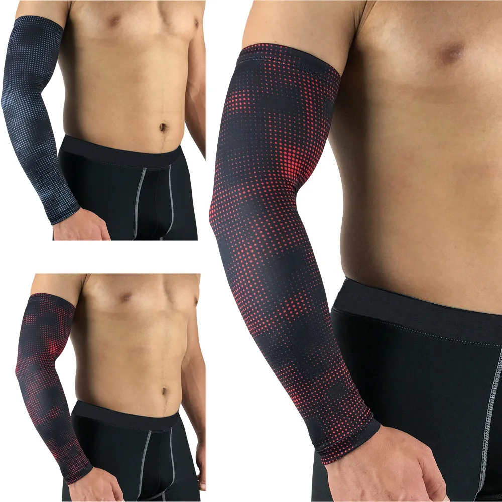 Sports Breathable Guard Arm Sleeve For Running Basketball Protective