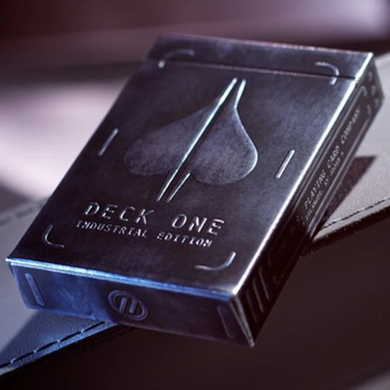 Колода ONE Industrial Edition игральные карты Theory11 Новый Запечатанный реквизит Magic Deck