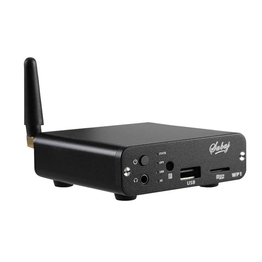 Sabaj WP1 аудио плеер и усилитель для наушников Беспроводной Wi Fi Встроенный чип