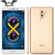 Оригинал Huawei Honor 6X4 Г LTE Hisilicon Кирин 655 Octa Ядро двойная Камера Заднего Вида 5.5 »4 ГБ RAM 32 ГБ ROM 1920 * 1080pix Мобильного Телефона