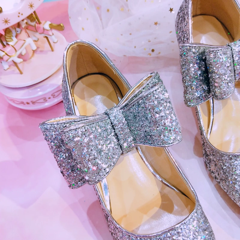 Plata Zapato Día Brillo Damas Silver Janes Boda Regalo Rosa Valentín De Lolita San Heel Heel Moda Las pink Bombas Mujeres Mary Tacones Novia 5cm Zapatos qAawfWPnxY