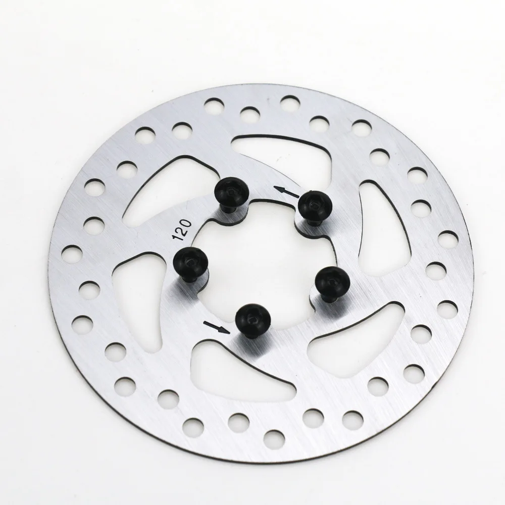 5-hole 120mm disc brake disc for XIAOMI Pro electric scooter The hole distance is the same as M365