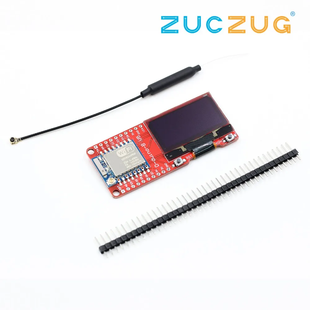 DSTIKE D duv5 (ESP8266 + OLED 2dB антенна) ESP 07 wifi Интернет вещей макетная плата ESP8266 микропитон