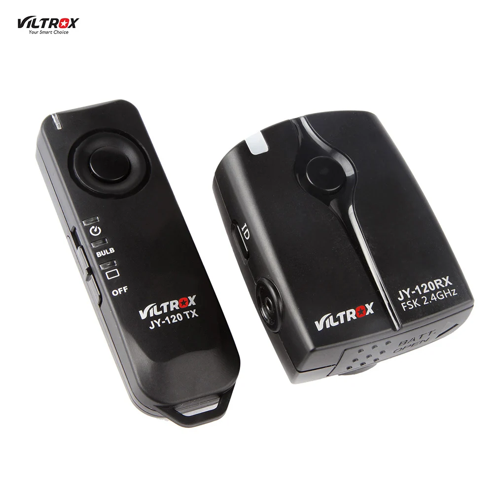 

VILTROX JY-120-N3 Replaceable Plug Cable Mini Wireless Timer Remote Shutter Controller with N3 Cable for Nikon DSLR Cameras