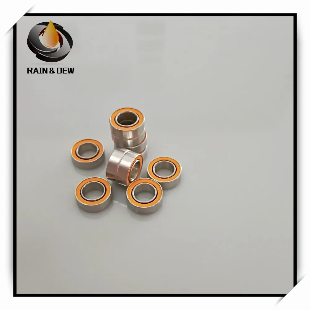 10 шт SMR105-2OS ABEC-7 LD 5x10x4 шарикоподшипник из нержавеющей стали комбинированный Керамика подшипник