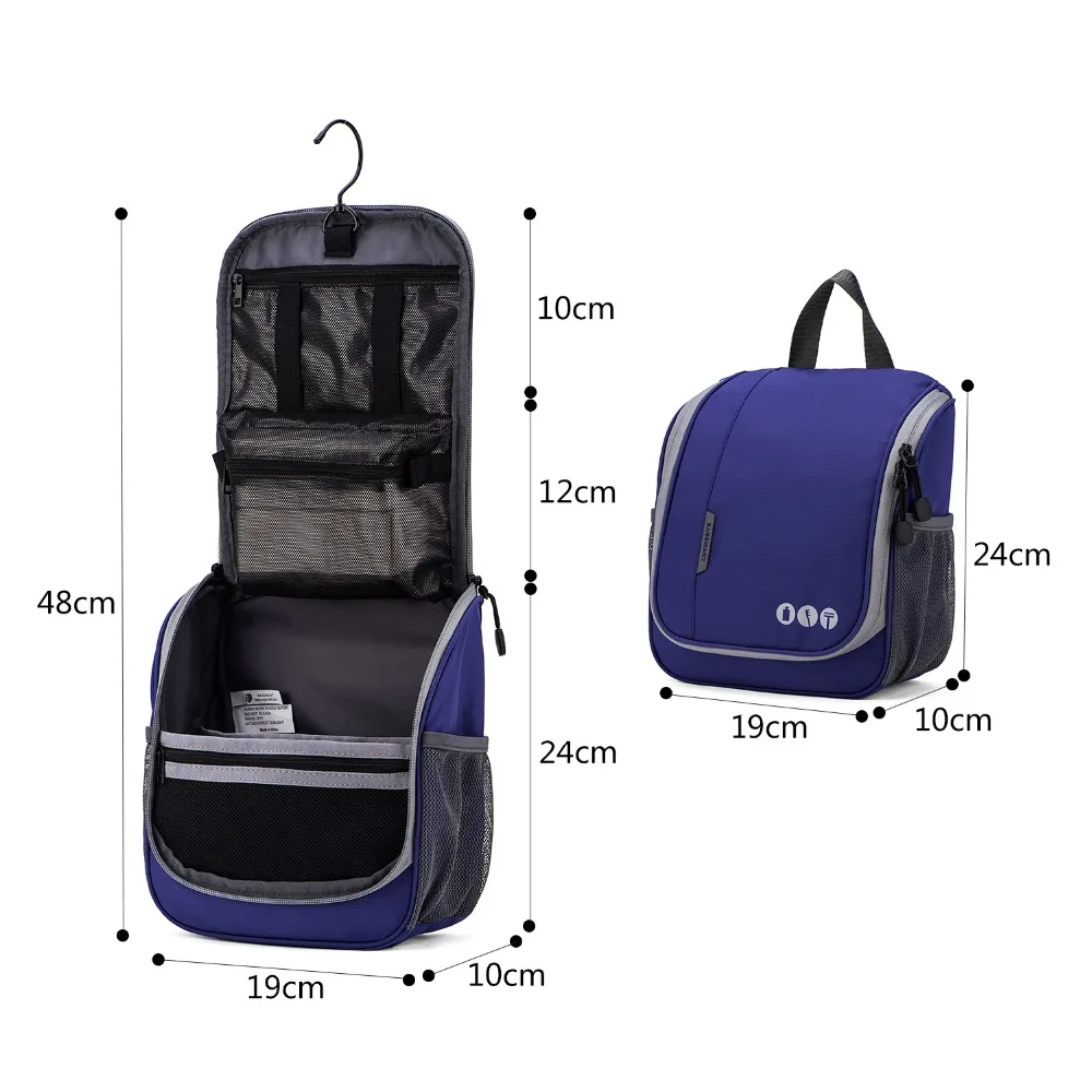 BAGSMART Unisex Toiletry Bag Portable Toiletry Kit Large Capacity Dopp Kit For Cosmetic Organize Travel Make Up Bags Waterproof BAGSMART Unisex Toiletry Bag Portable Toiletry Kit Large Capacity Dopp Kit For Cosmetic Organize Travel Make Up Bags Waterproof
