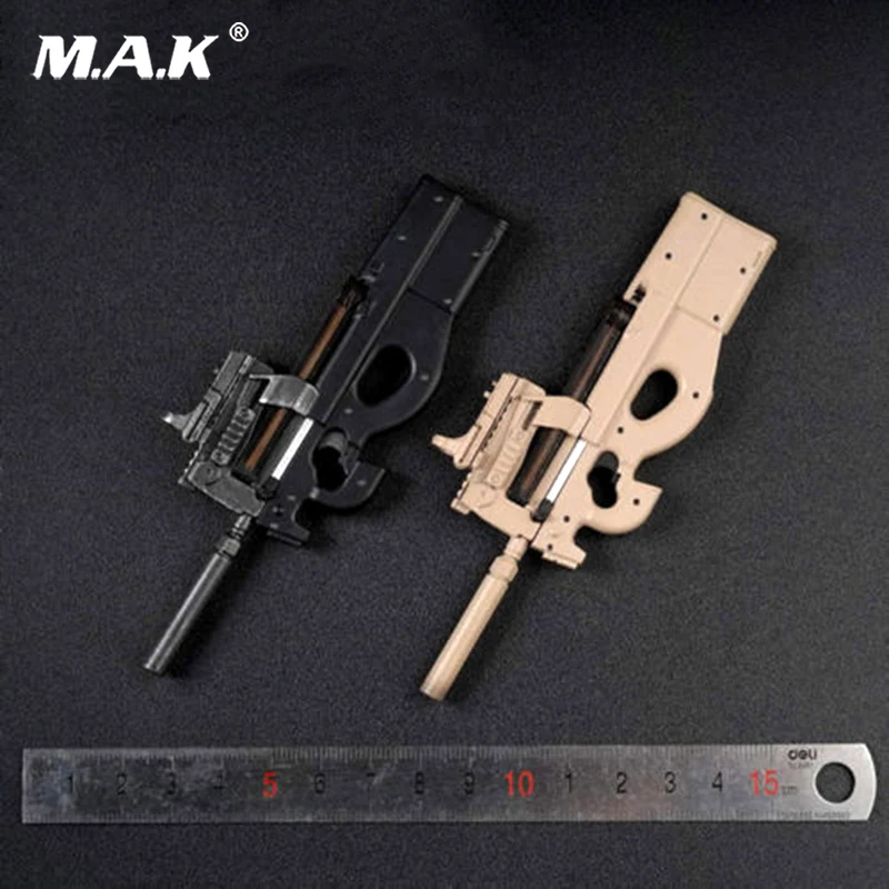 

1/6 AS029B Sand Color P90 Submachine Gun Weapon Toys Figure Accessories