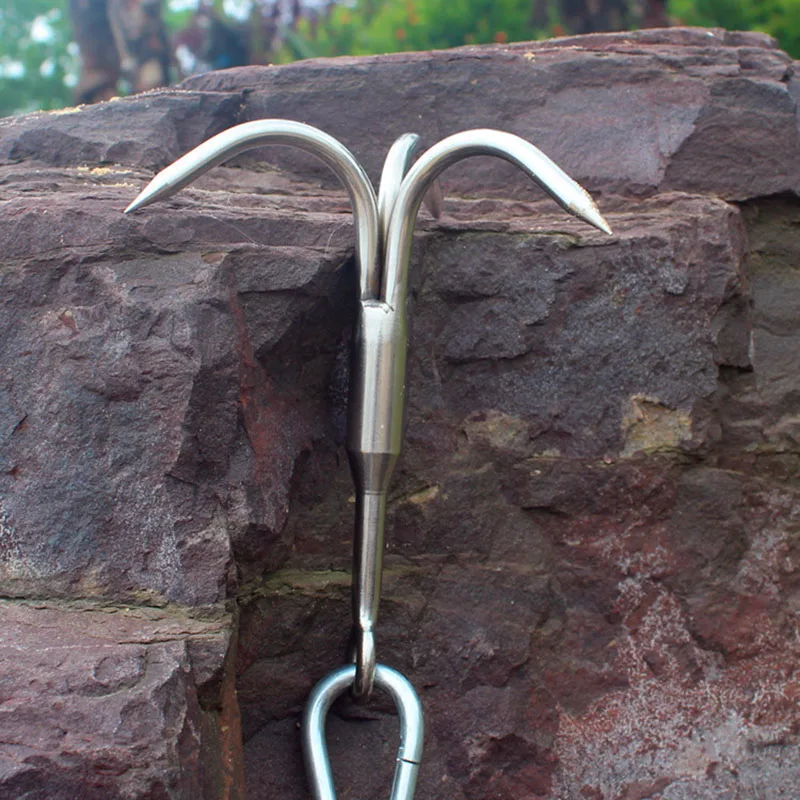 Buy Stainless Steel Rock Climbing Hooks Outdoor