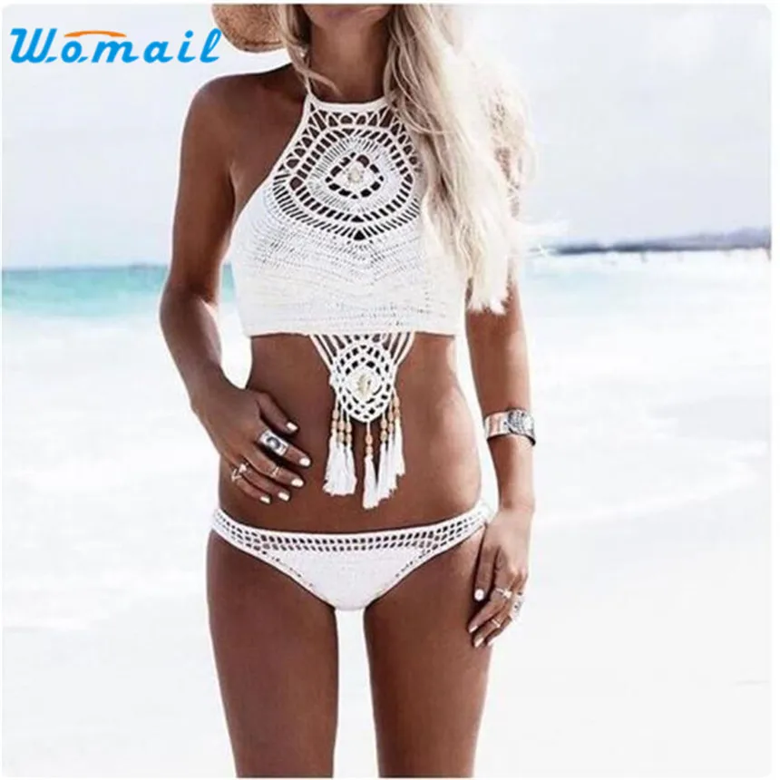 

Premium 2017 New Handmade Woman Girls Bikini Sets Women Swimsuits Summer Sexy Binikis Gifts Swimming Bathing Beachwear