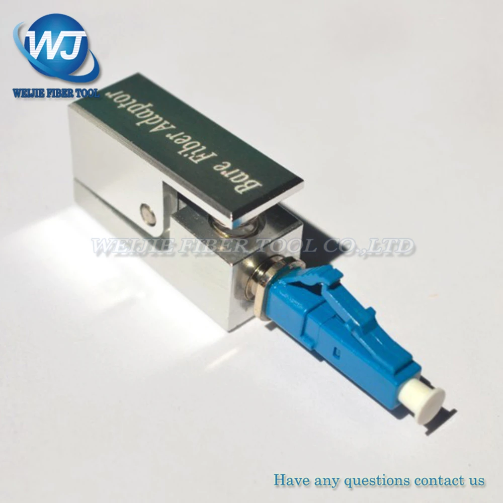 

LC square bare fiber adapter flange Bare fiber adapter