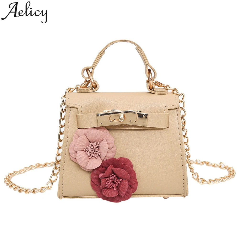 

Aelicy 2019 Fashion Women Leather Flowers Handbag Cross Body Shoulder Messenger Coin Bag Large Bag Women Handbag Crossbody