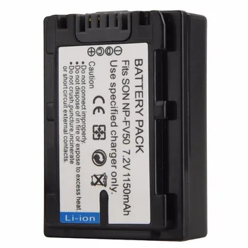 

7.2V 1150mAh Rechargeable Battery For Sony NP-FV30 FV50 FV70 FV100 HDR-SR68 DCR-SR20E DCR-SR21E HDR-CX190 Replacement Bateria