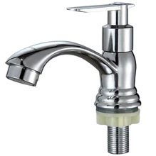 Free shipping Loweset price single cold basin faucet but high quality bathroom basin sink faucets