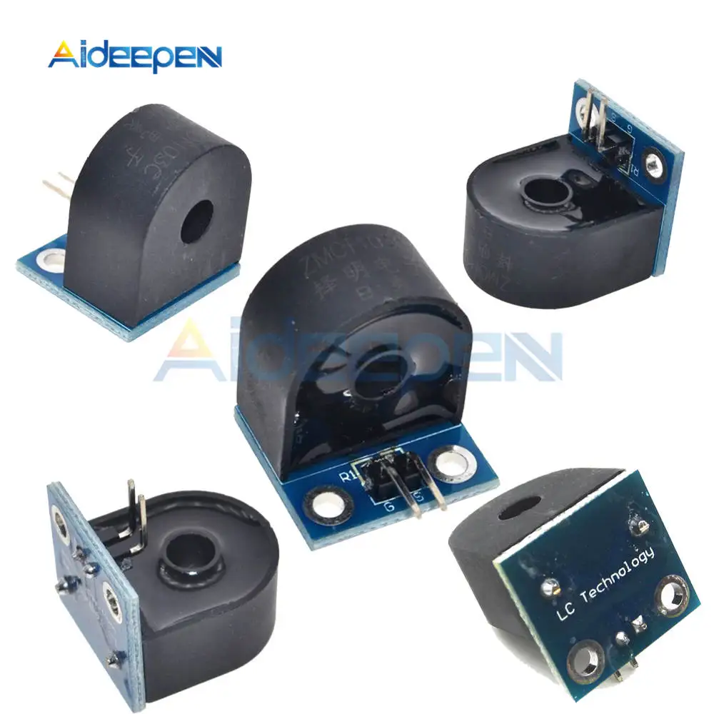 

5PCS/Lot 5A Range Single Phase AC On Board Current Sensor Modules Micro Precision Current Transformer Module For Arduino 3000V