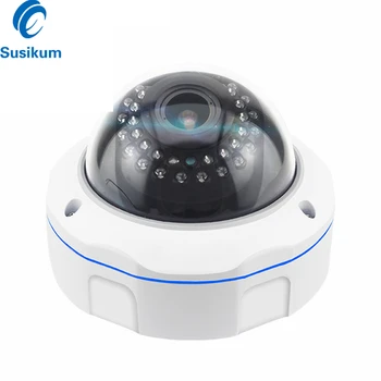 

5MP POE IP Camera Vandalproof 2.8-12mm Varifocal Lens P2P ONVIF 5Megapixel CCTV Security Surveillance Dome Camera