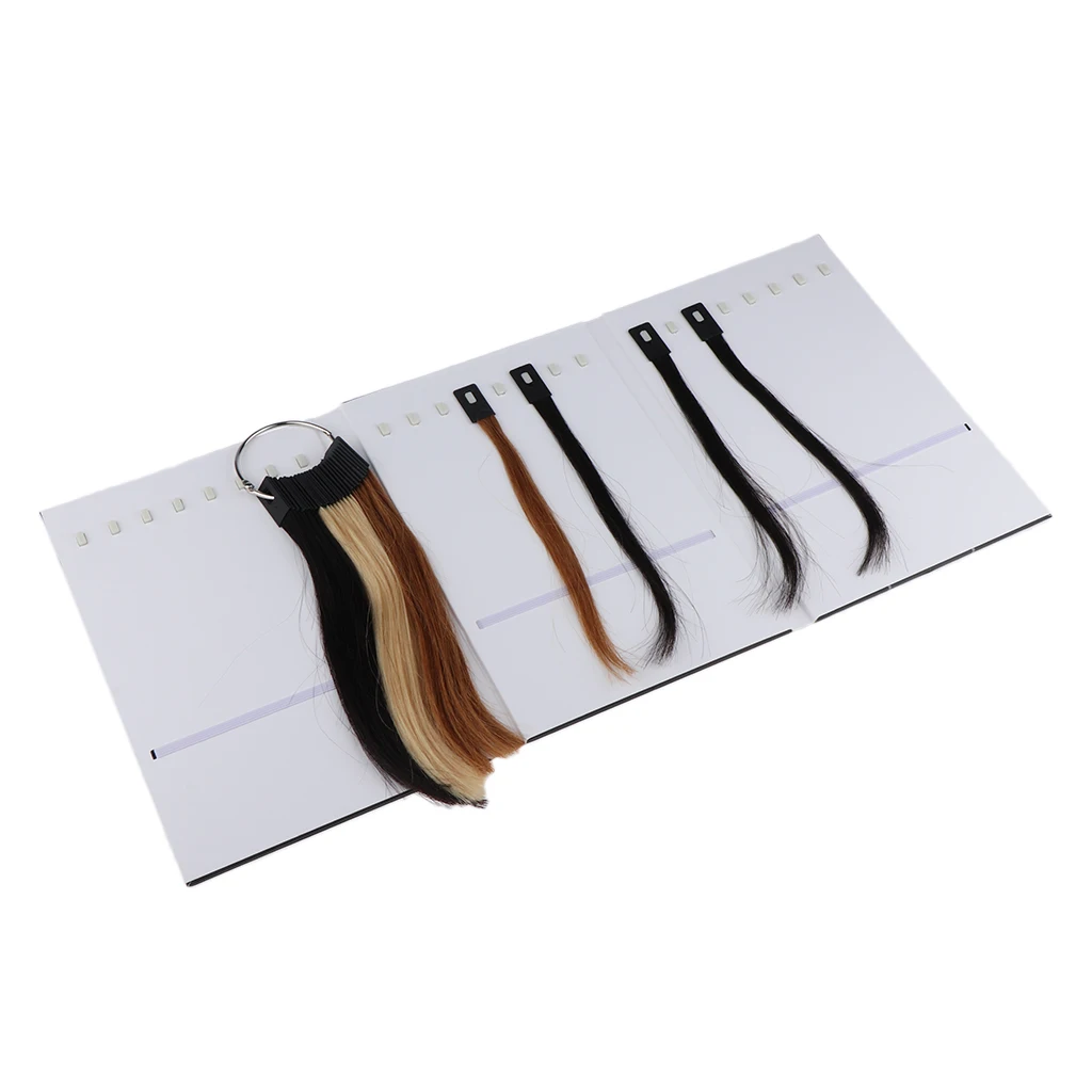 

30 Colors Hair Dyeing Color Display Board for Salon Hair Color Testing