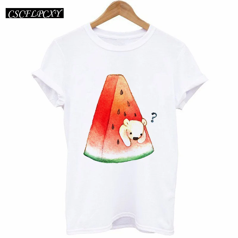 2017 Casual T-shirt Women Tshirt Short Sleeve Kawaii Elephant Print Camisetas Mujer Tops Tee Shirt Female O-neck White Tees HTB1FXsNk8DH8KJjSszcq6zDTFXaN - 2017 Casual T-shirt Women Tshirt Short Sleeve Kawaii Elephant Print Camisetas Mujer Tops Tee Shirt Female O-neck White Tees