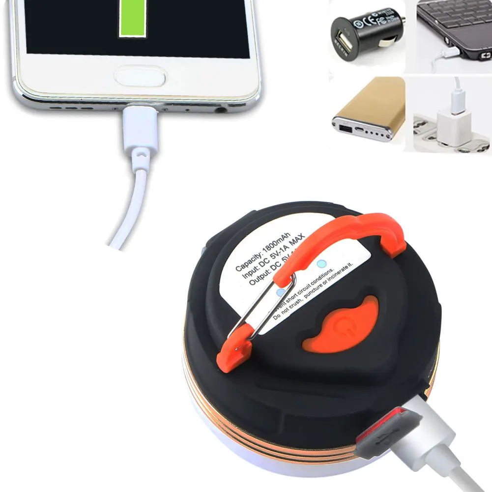 Fish On Tackle Store Portable LED Light Camping Outdoor Tent Umbrella Night Lamp Ultra Bright Rechargeable Glare Light Hiking Lantern 3 Modes Camping Light Apparel & Camping -Fish On Tackle Store Sales HTB1FXspfDvI8KJjSspjq6AgjXXaA