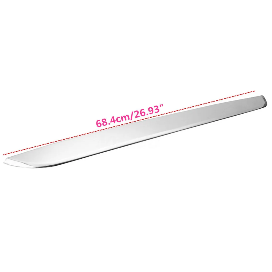JX-LCLYL Chrome Stainless Rear Tailgate Trunk Lid Cover Trim For 2017-2018 Honda CRV
