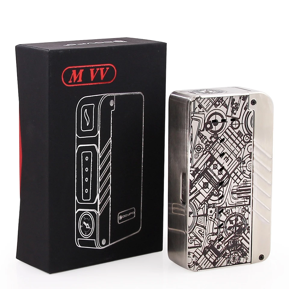 Оригинальный dovpo MVV электронная сигаретная коробка мод флагманское издание M VV Vape
