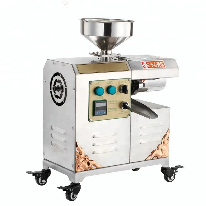 

2019 The most popular with high efficiency sunflower oil and vegetable seeds mini oil press machine with free shipping